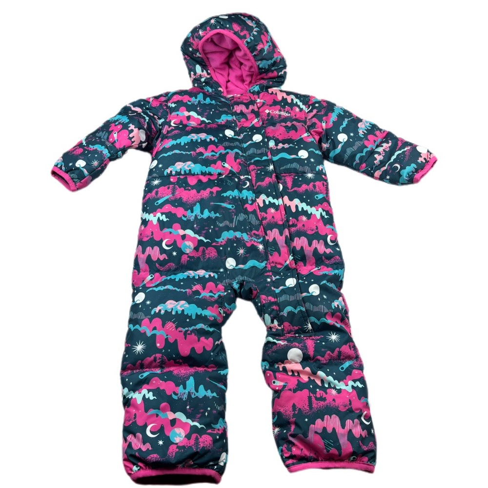 Columbia Baby Snuggly Bunny Bunting Night Wave Hypergalactic Size 18-24 months